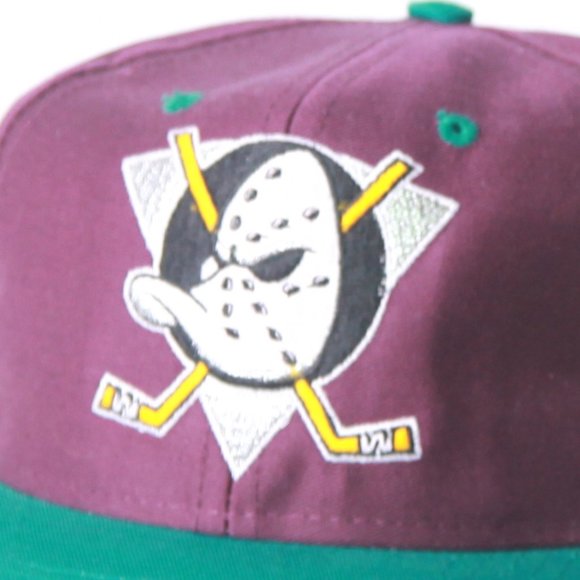 Vintage Anaheim Mighty Ducks NHL Officially Licensed Ballcap Snapback Ca… - Picture 4 of 13